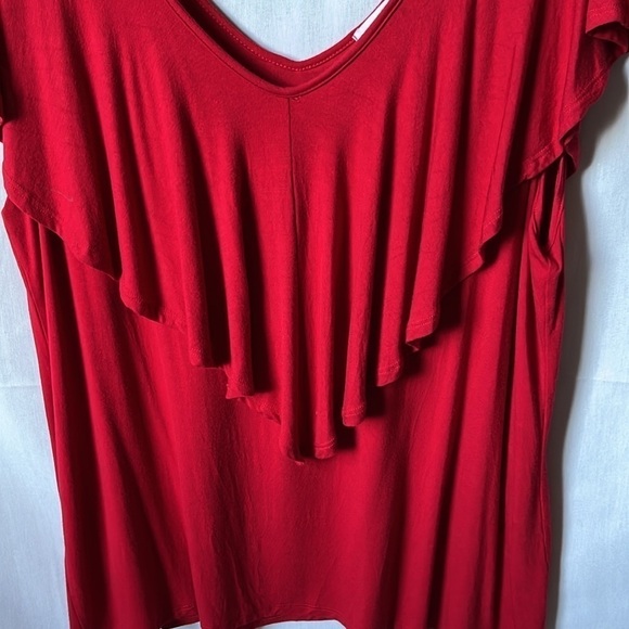 Dante Milan Red Sleeveless Top - Picture 3 of 8